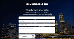 Desktop Screenshot of coverhero.com